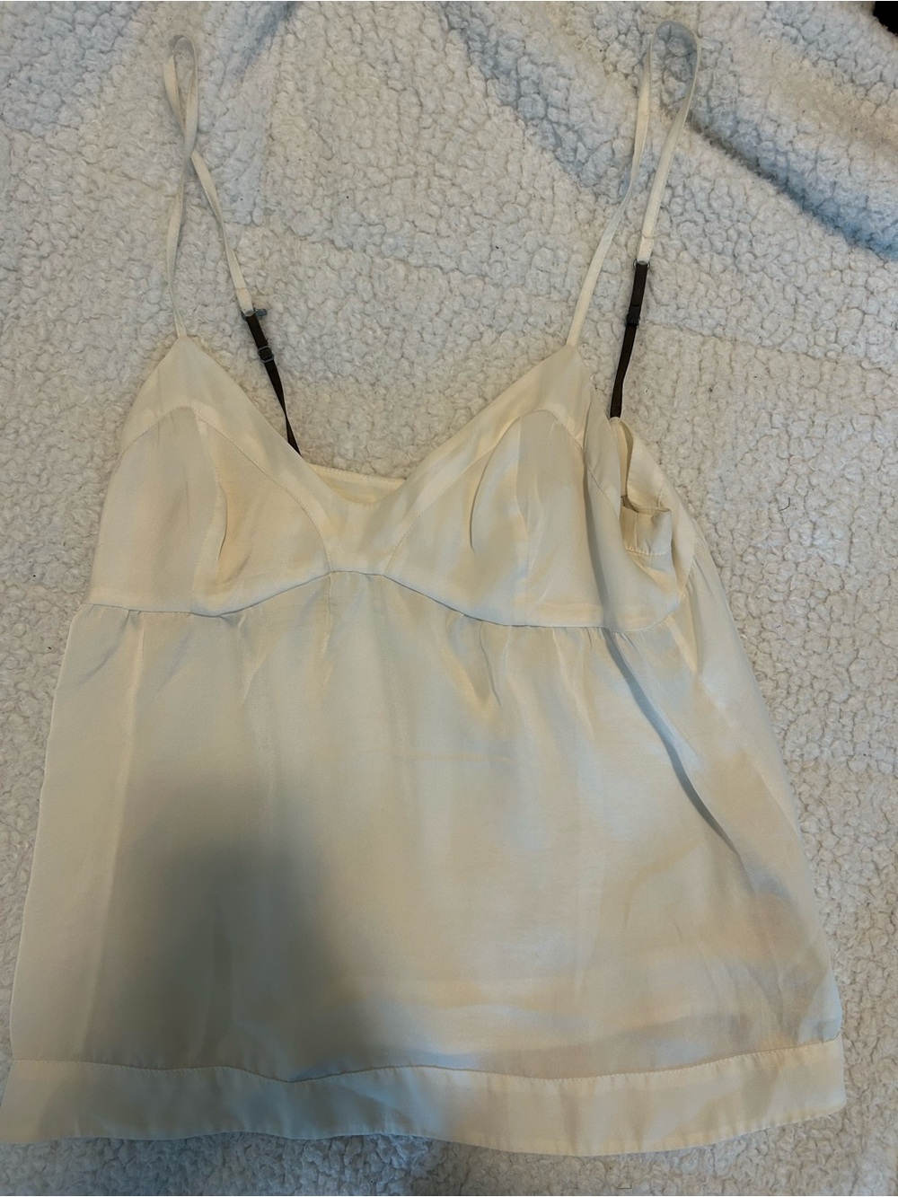 Talula Cream Satin Camisole
